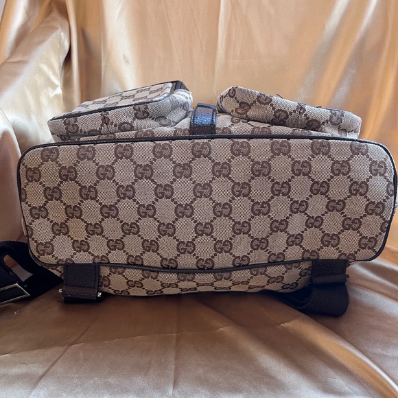 Authentic Gucci GG Jackie Canvas Backpack - Excellent Condition - Picture 4 of 9
